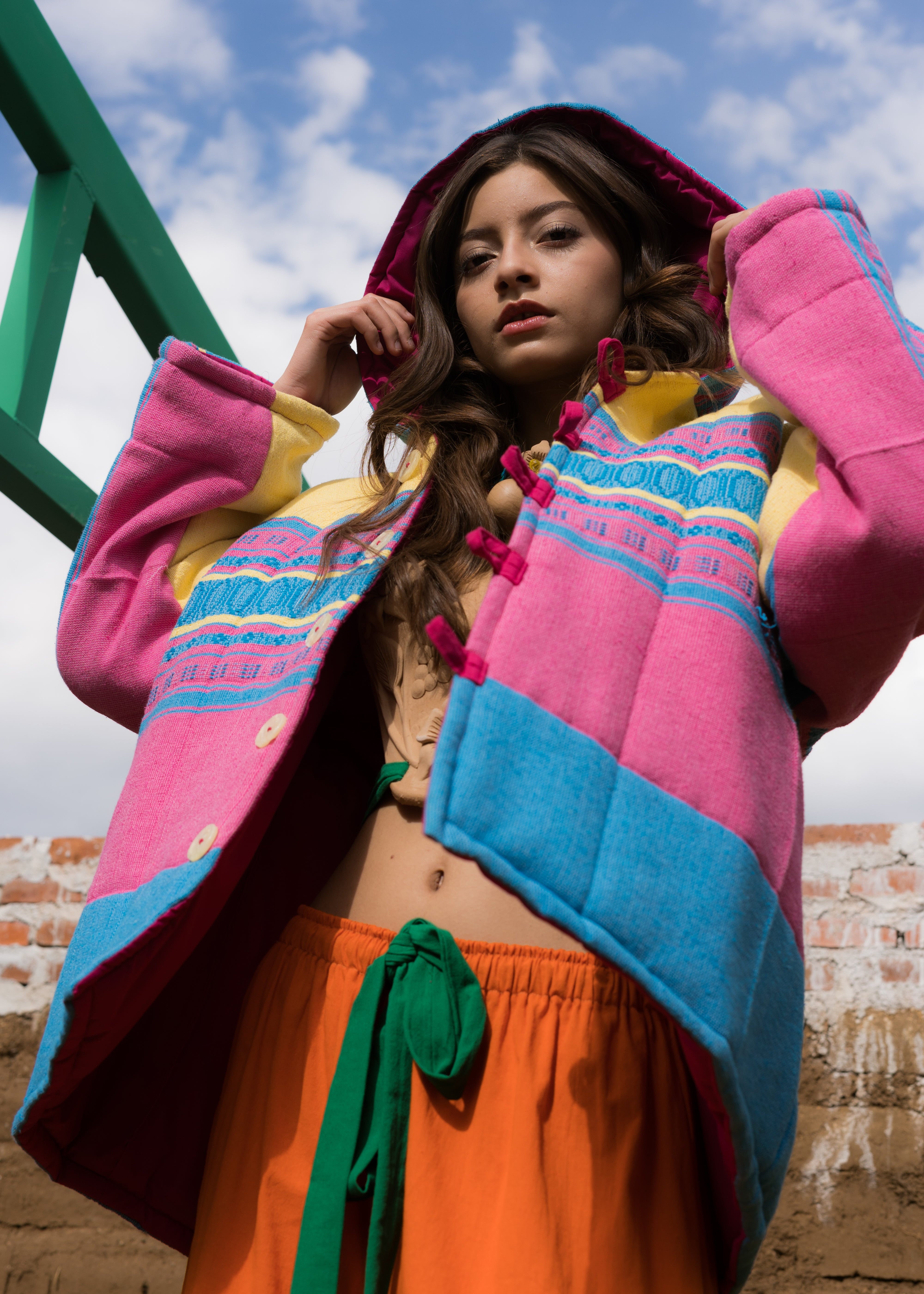 Chamarra multicolor unisex