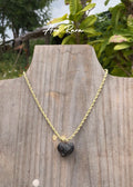 Collar mini corazón