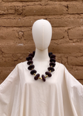 Collar corazón de mono con hematita