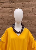 Collar corazón de mono continuo