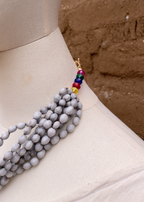 Collar lagrimas con angelito