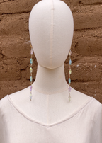 Aretes de peces cristalinos