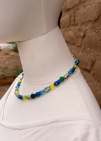 Collar peces multicolor diverso