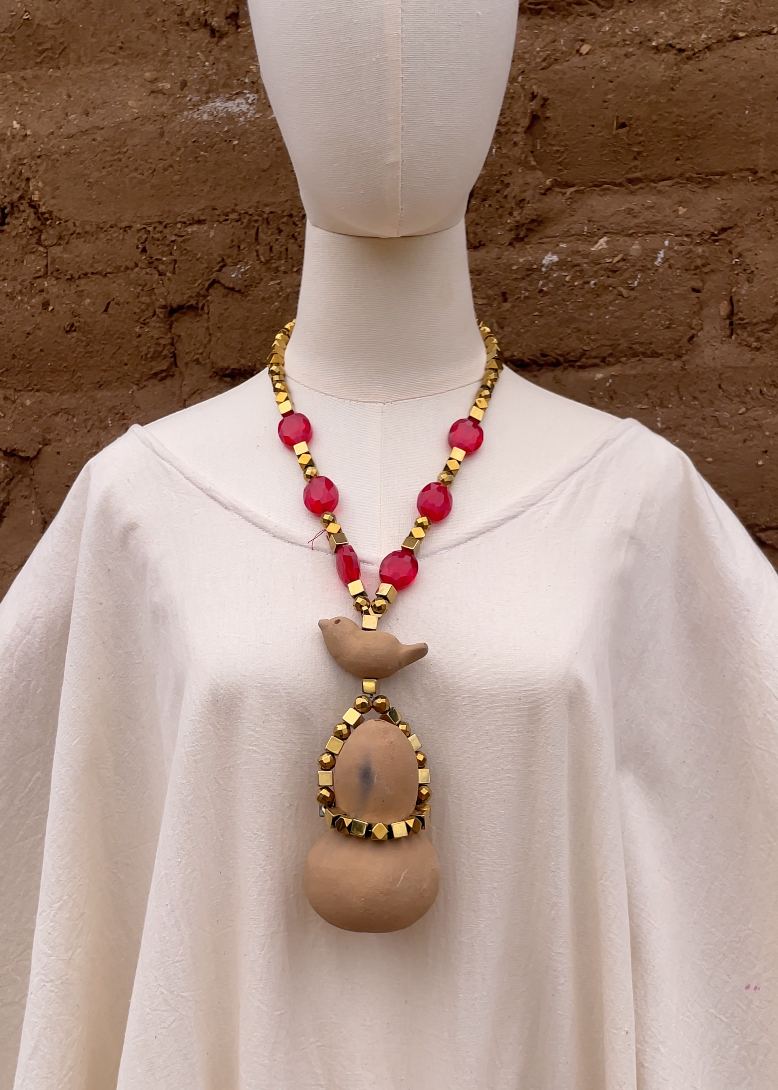 Collar bule de pajarito