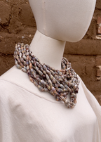 Collar multienredo marino