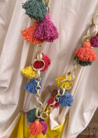 Collar fiesta de carrizo