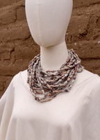 Collar multienredo marino
