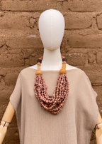 Collar muti enredos con bules