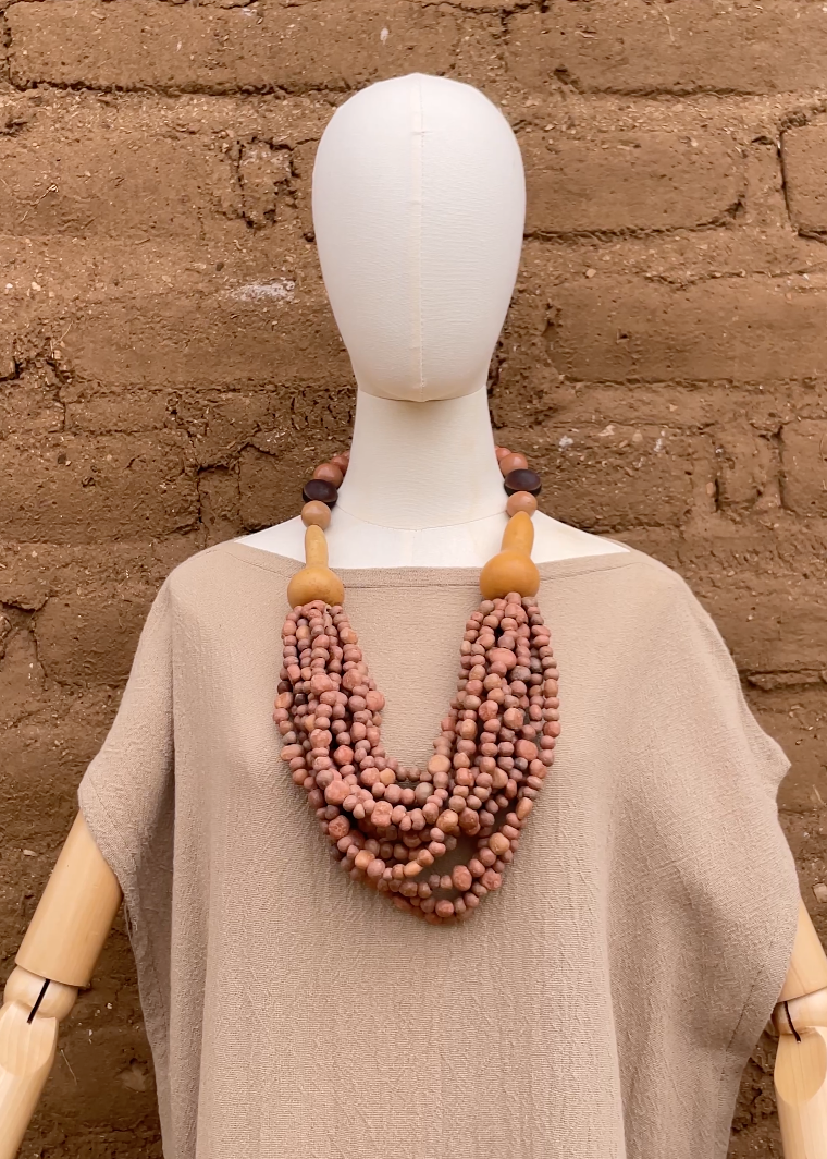 Collar muti enredos con bules