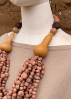 Collar muti enredos con bules