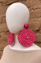 Aretes circulares de palma