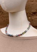 Collar multi colores peces