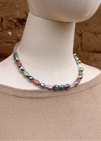 Collar multi colores peces