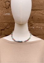 Collar multi colores peces