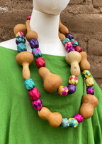 Collar canastitos de fiesta