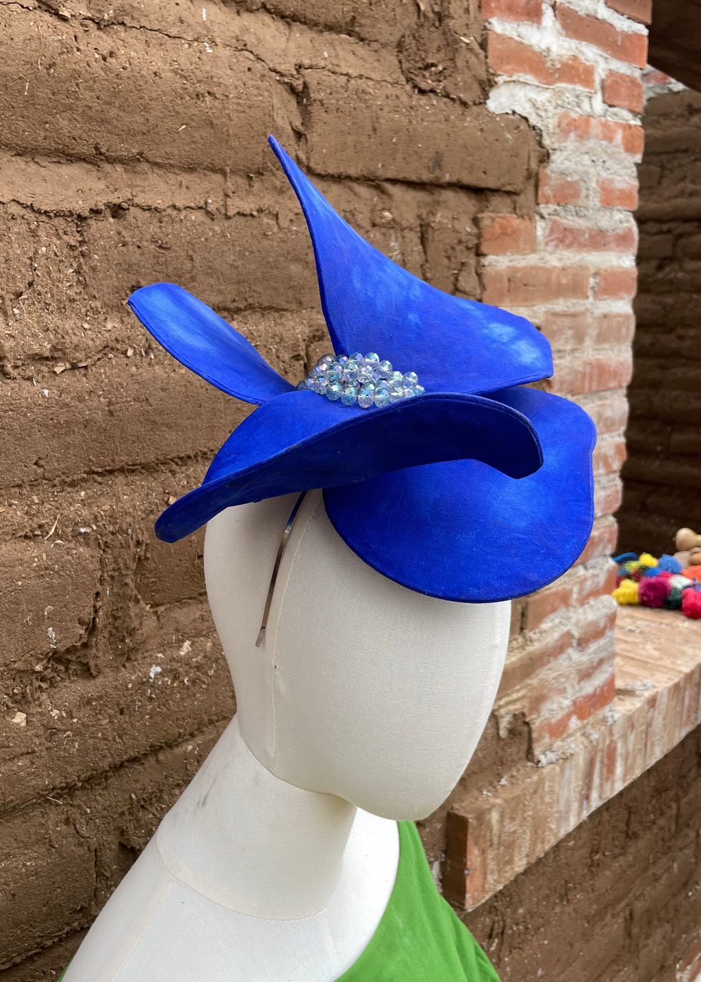Diadema flor de 3 pétalos