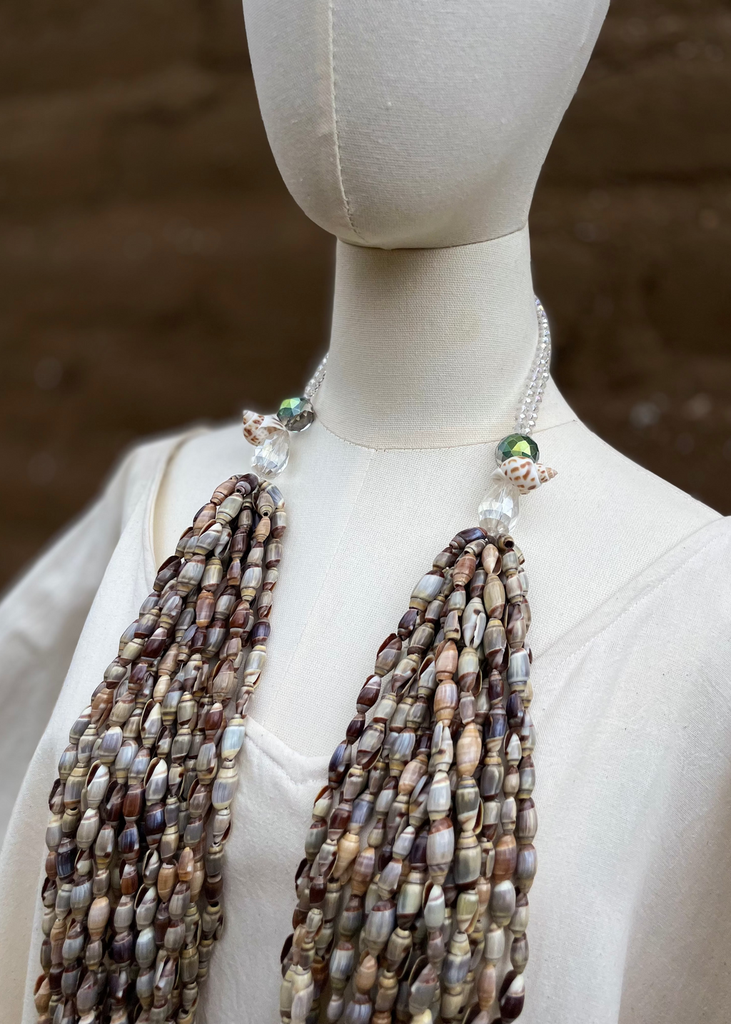 Collar multienredo lagrimas De San Pedro